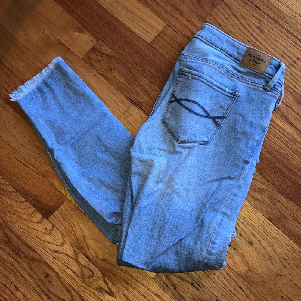Abercrombie & Fitch | Light Wash Super Skinny Jeans